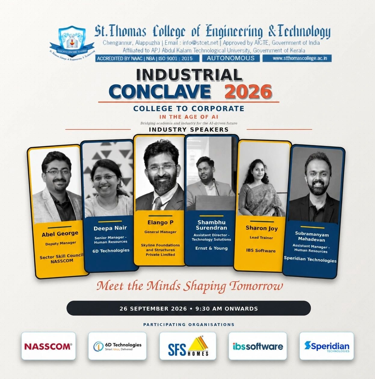 Industrial Conclave 2026: College to Corporate in the Age of AI
